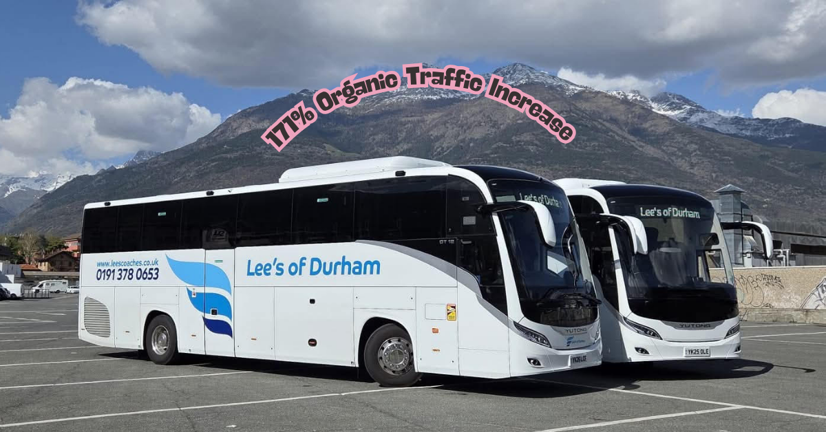 Putting Growth in the Driving Seat: A 171% Organic Traffic Uplift for Coach Operator
