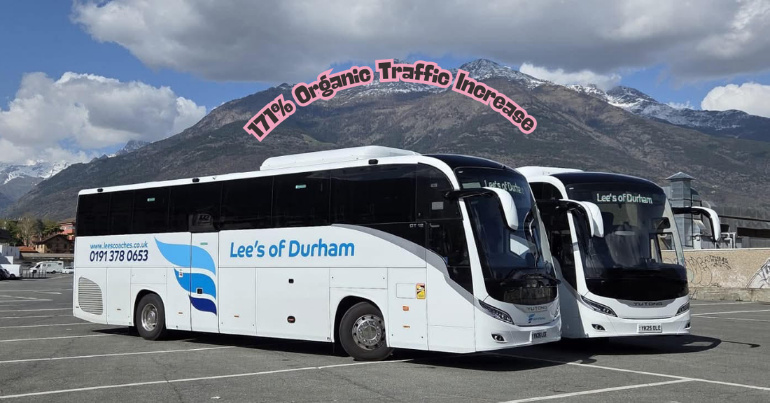 Putting Growth in the Driving Seat: A 171% Organic Traffic Uplift for Coach Operator